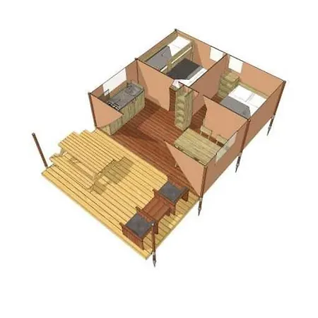 אתר קמפינג 3 Etoiles - Piscine - Cca0gbb Apremont (Vendee)